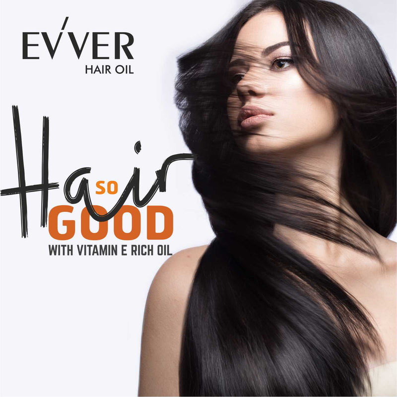 Vitamin E Hair Oil by EVVER - 100ml (Anti-Dandruff, Anti-Hair Fall Oil)