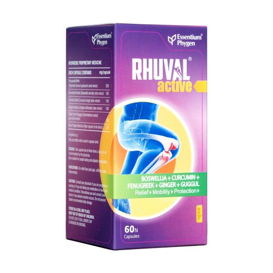 Joint Pain Capsules (Herbal Formula) - Rhuval Active (60 Capsules)